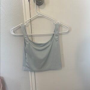 Women's Light Blue Crop Top